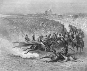 Das Derby - Tattenham Corner, 1872