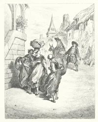 Die Fabeln von La Fontaine: Der Müller, sein Sohn und der Esel