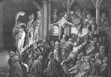 Das Penny Gaff, 1872