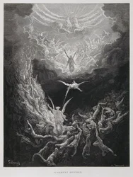 Das Jüngste Gericht, Illustration aus der Doré-Bibel