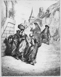 Der Müller, sein Sohn und der Esel - aus "Fabeln" von Jean de La Fontaine