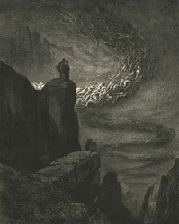 Der stürmische Höllenwind treibt die Geister mit rastloser Wut voran, ca. 1890