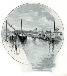 Ansicht des Quai de l