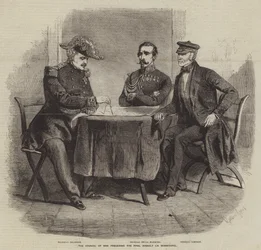 Der Kriegsrat vor dem letzten Angriff auf Sebastopol