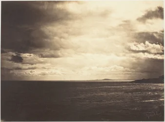 Wolkiger Himmel, Mittelmeer