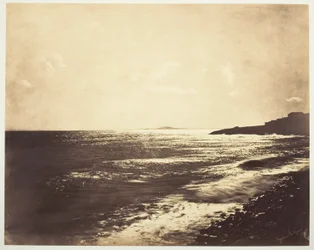 Mittelmeer mit dem Berg Agde