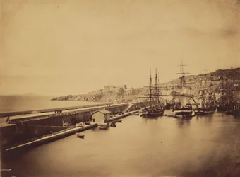 Schiffe im Hafen, Sete