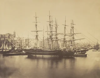 Schiffe im Hafen, Sète