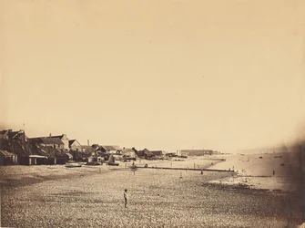Der Strand von Saint-Adresse