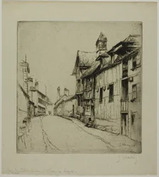 Die Kleine Klosterstraße, Troyes