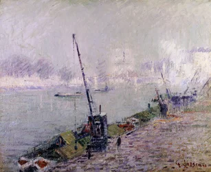Paris, die Henri-IV-Brücke am Morgen