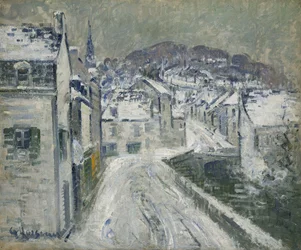 Schnee in Pont-Aven; Neige a Pont-Aven, 1922