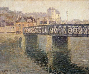 Die Eisenbrücke in St. Ouen