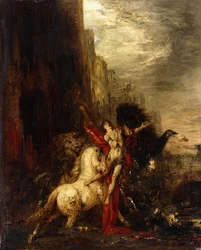 Diomedes wird von seinen Pferden verschlungen, ca. 1865-1870