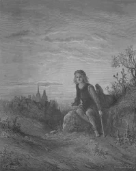 Dick Whittington hört die Glocken von Highgate