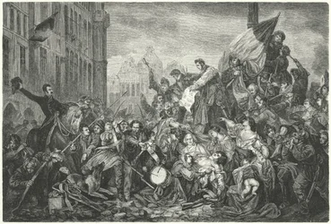 Episode der belgischen Revolution von 1830