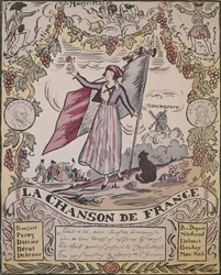 Allegorie des französischen Liedes