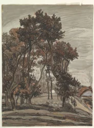 Landschaft in der Nähe von Saint Jean de Mont