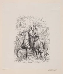 Illustration zu "Die wilden Schwäne" in H.C. Andersen, "Märchen und Geschichten", Band 1