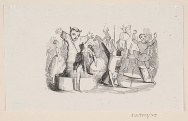 Illustration zu "Der standhafte Zinnsoldat" in H.C. Andersen, "Märchen und Geschichten", Band 1