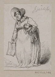 Illustration zu "Hjertesorg" in H.C. Andersen, "Märchen und Geschichten", Band 2