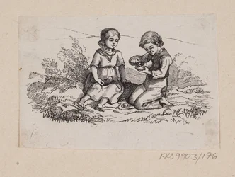 Illustration zu "Ib und kleine Christine" in H.C. Andersen, "Märchen und Geschichten", Band 2
