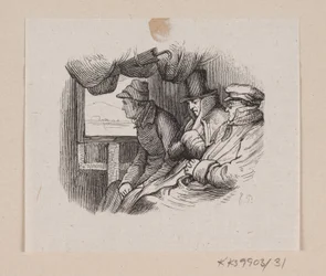 Illustration zu "Lykkens Kalosker" in H.C. Andersen, "Märchen und Geschichten", Band 1