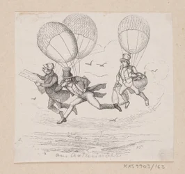 Illustration zu "Om Aartusinder" in H.C. Andersen, "Eventyr og Historier", Band 2