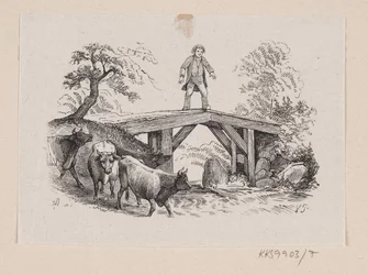 Illustration zu "Großer Klaus und kleiner Klaus" in H.C. Andersen, "Märchen und Geschichten", Band 1