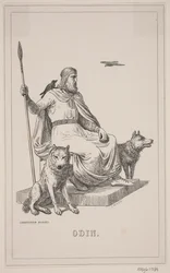 Odin. Illustration zu Fabricius