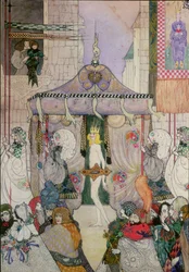 Illustration zu Des Kaisers neue Kleider von Hans Christian Andersen (1805-75)