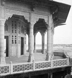 Jasmin-Turm, Agra-Fort, Agra, Indien, frühes 20. Jahrhundert