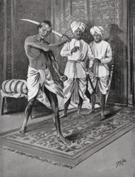 Der letzte Akt von Malik Naib Kafur, 1316 n. Chr.