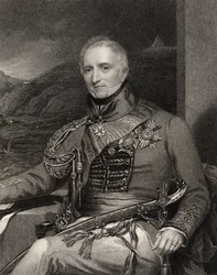 Sir Rufane Shaw Donkin, graviert von W. Holl, aus 