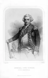 Adam Duncan, Viscount Duncan von Camperdown, schottischer Marineoffizier, 1870