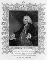 Henry Fox, 1. Baron Holland von Foxley, englischer Staatsmann, 19. Jahrhundert