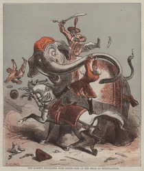 Die Begegnung des Barons mit Tippoo Saib bei der Belagerung von Seringapatam