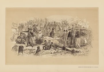 Oxford und Cambridge Bootsrennen, Nr. 1, Am Ufer