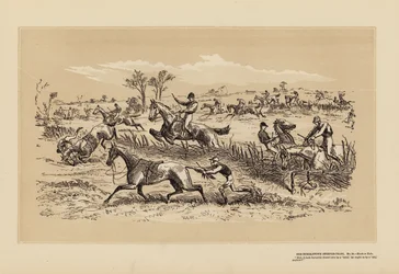 Das Tumbletown-Steeple-Chase, Nr. 10, Kopf oder Zahl