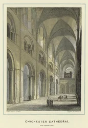 Kathedrale von Chichester, Kirchenschiff nach Osten blickend