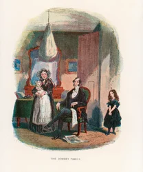 Illustration für Dombey und Sohn