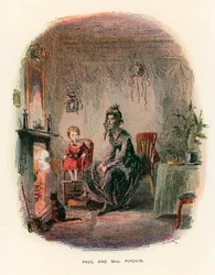 Illustration für Dombey und Sohn