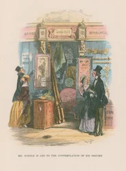 Illustration für Martin Chuzzlewit