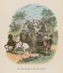 Illustration für Martin Chuzzlewit