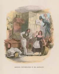 Illustration für Nicholas Nickleby