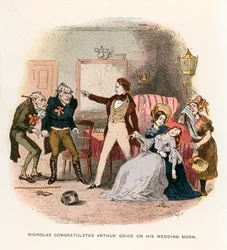 Illustration für Nicholas Nickleby