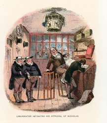 Illustration für Nicholas Nickleby