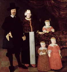 Porträt einer Hamburger Familie, ca. 1640