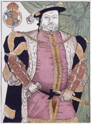 König Heinrich VIII. von England (Gravur)