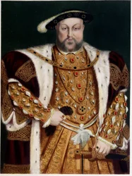 Porträt von Heinrich VIII - nach A.P. Holbein, ca. 1543